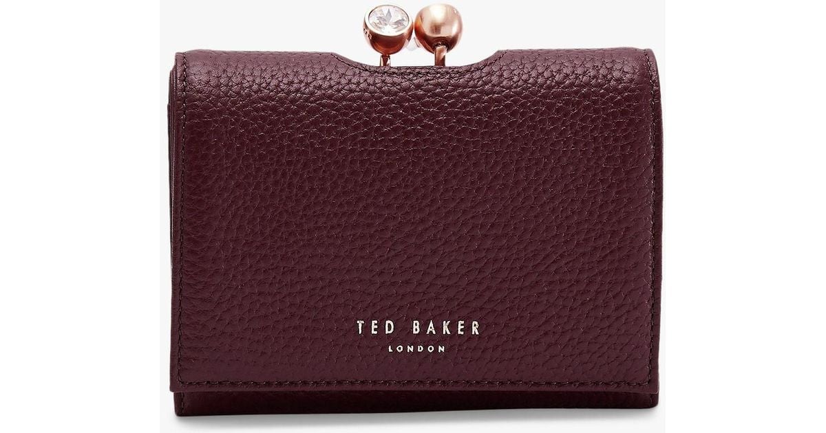 ted baker maroon purse