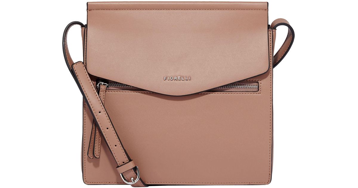 fiorelli black mia large crossbody bag