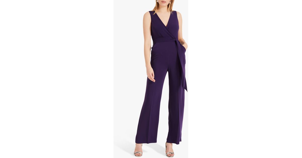 deep purple jumpsuit
