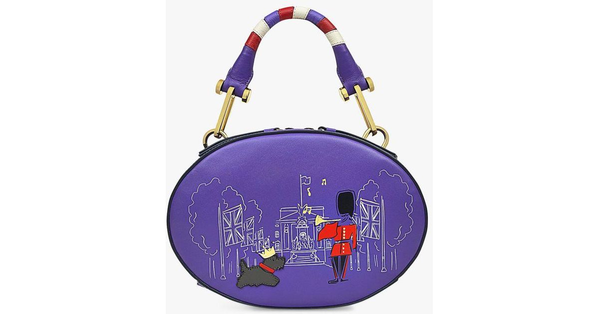 Radley The Coronation Palace Small Zip Around Grab Bag in Purple | Lyst UK