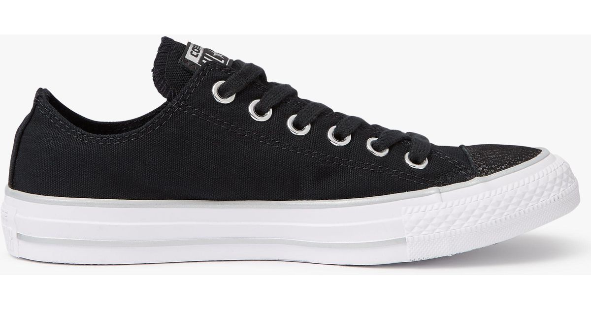 converse black toe