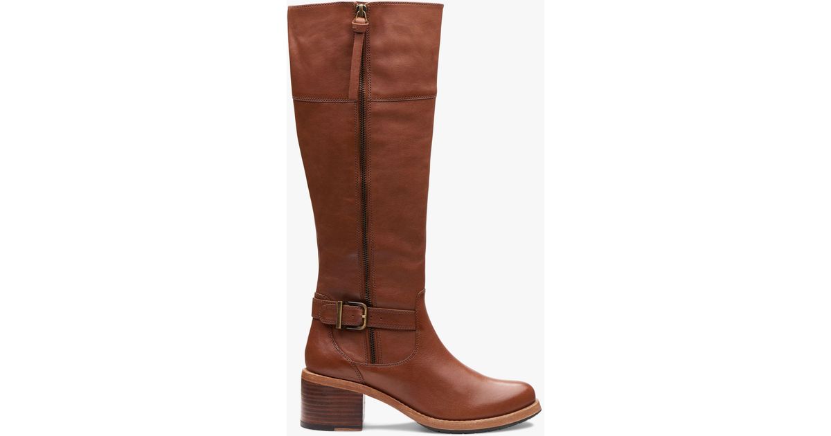 clarkdale sona knee high boot