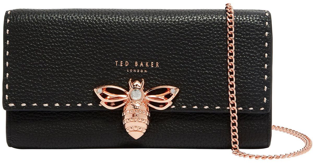 ted baker bee clutch bag
