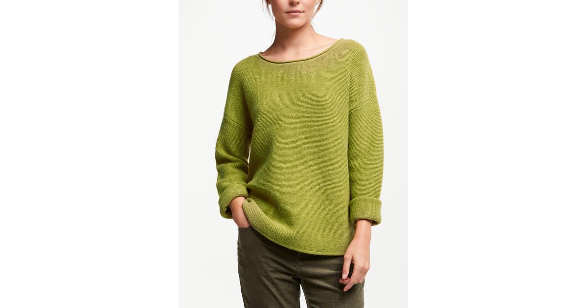 seasalt green jumper