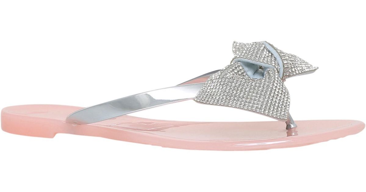 carvela jelly flip flops