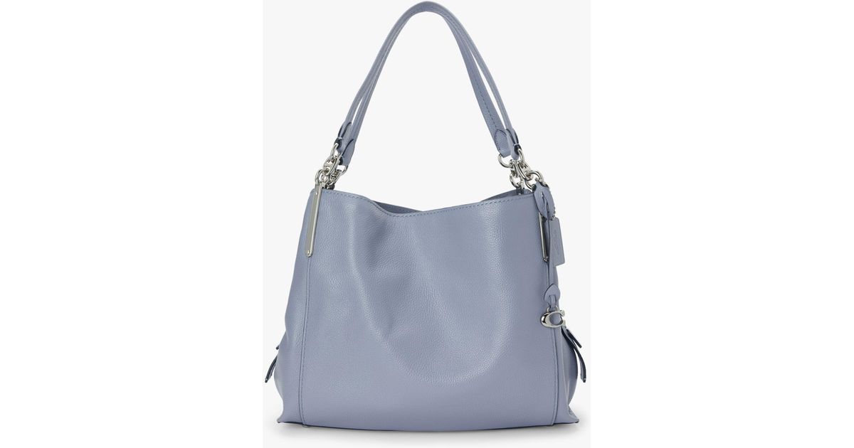 coach ladies dalton 31 leather shoulder bolsa