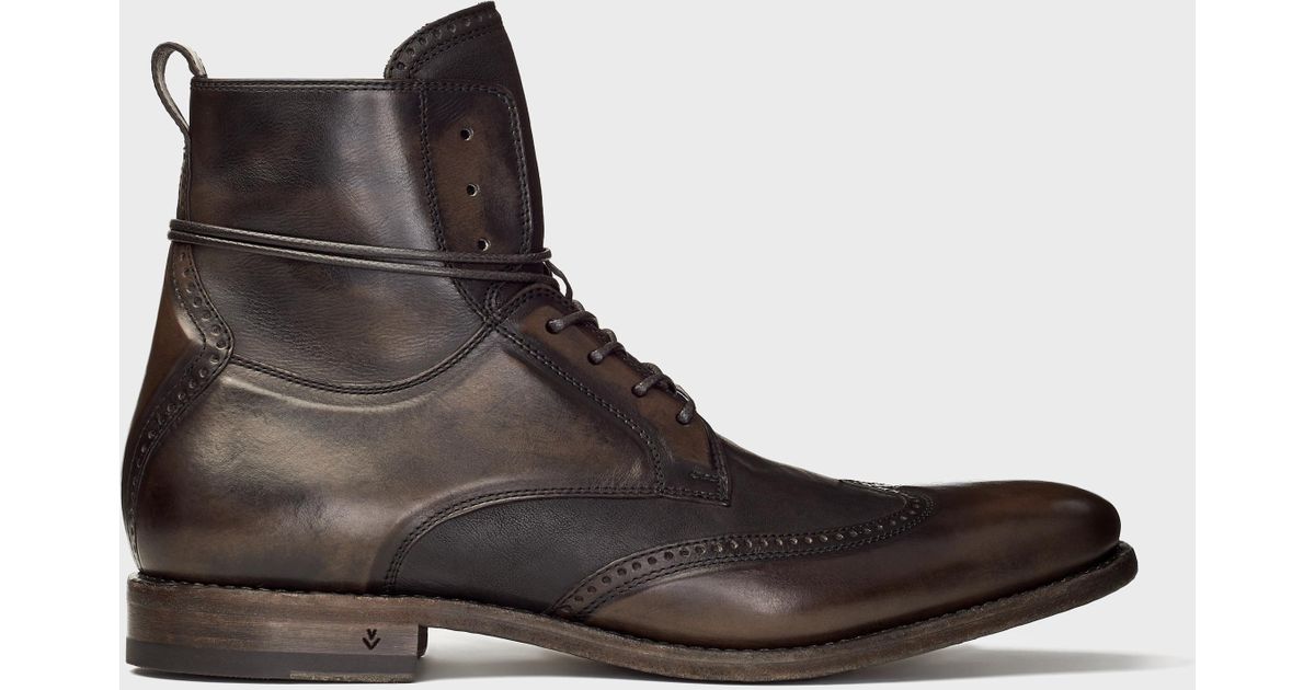 john varvatos wingtip boots