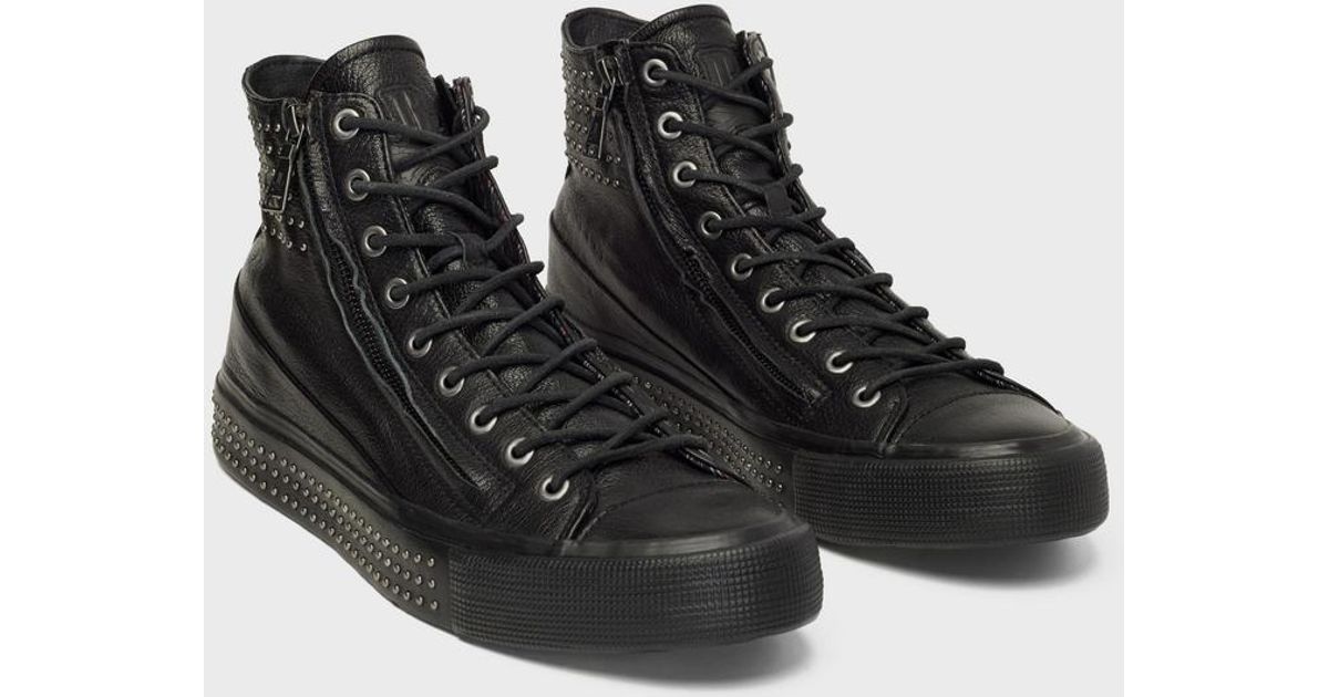 john varvatos studded mid top
