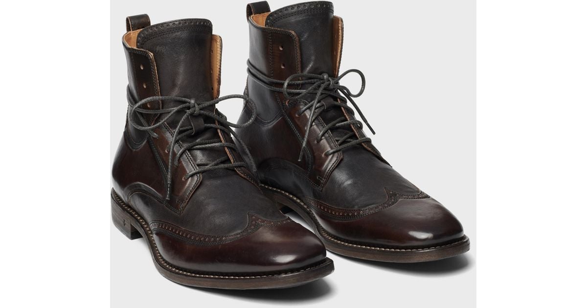 john varvatos wingtip boots