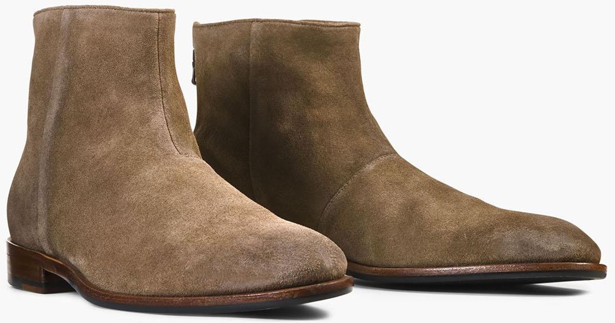 nyc back zip boot
