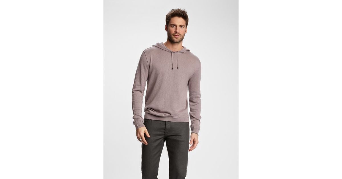 John varvatos cashmere hoodie on sale