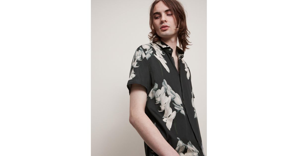 John Varvatos Cotton Loren Shirt in 