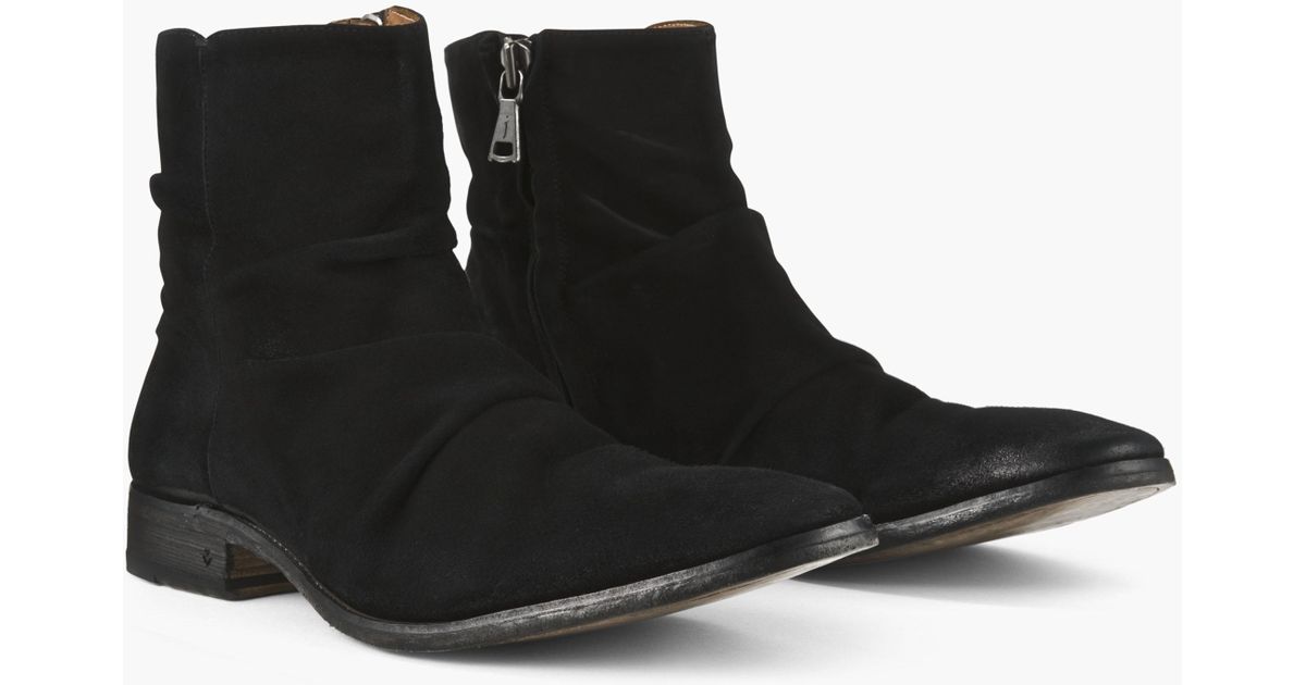 John Varvatos Suede Morrison Sharpei 