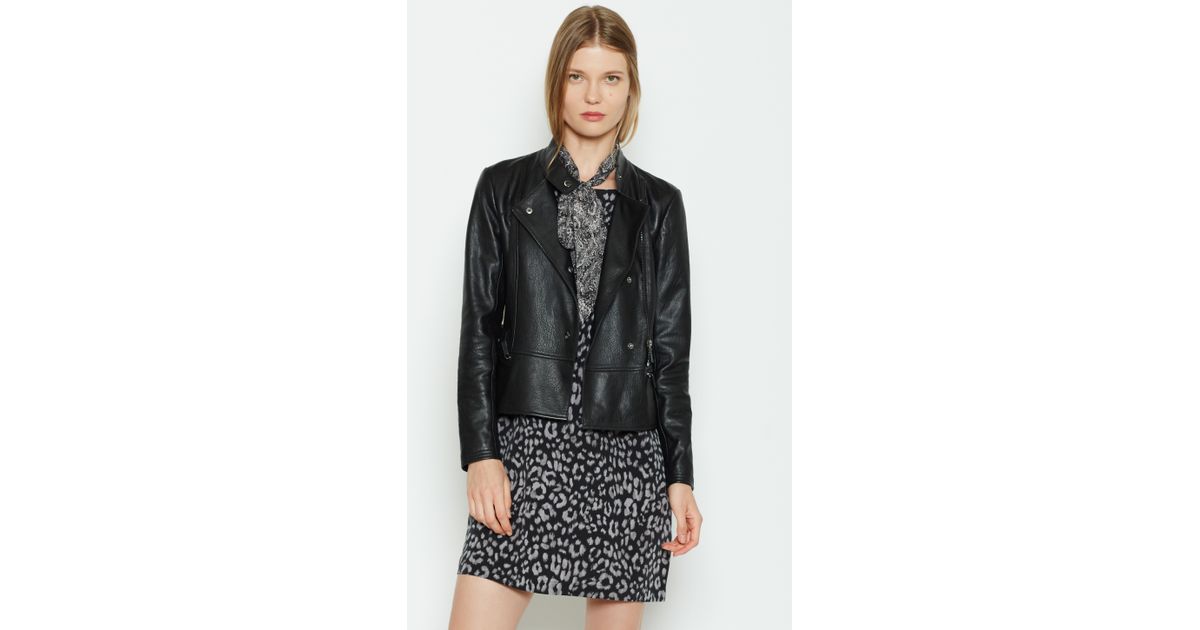 Lyst Joie Zenovia Leather Jacket In Black