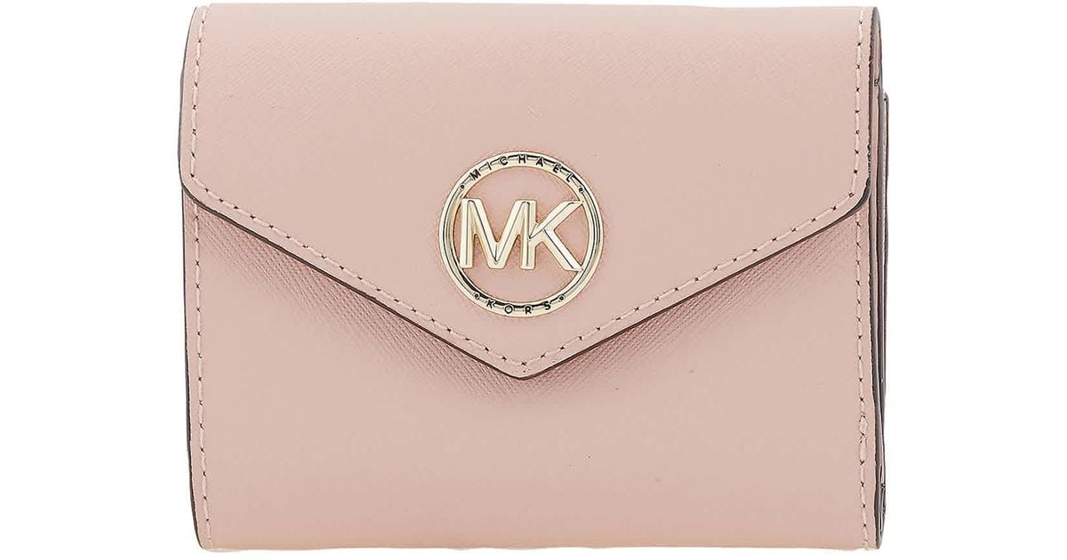  Michael Kors Carmen Medium Envelope Trifold Brown