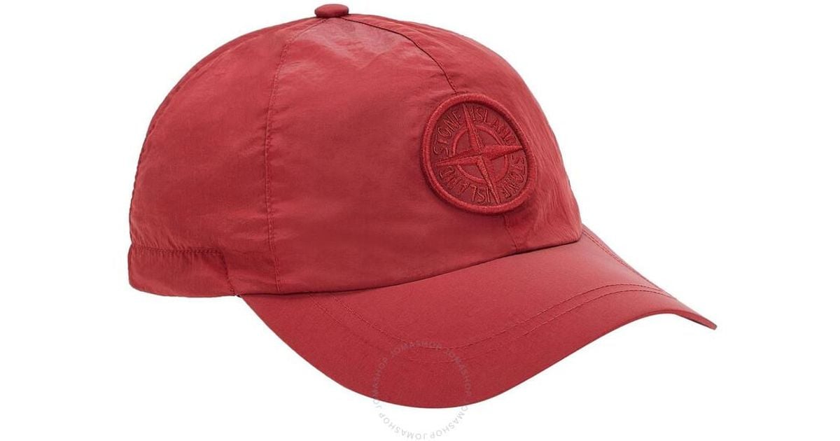 Island Nylon Metal Cap Stone Island Cap Mens Stone Island Baseball