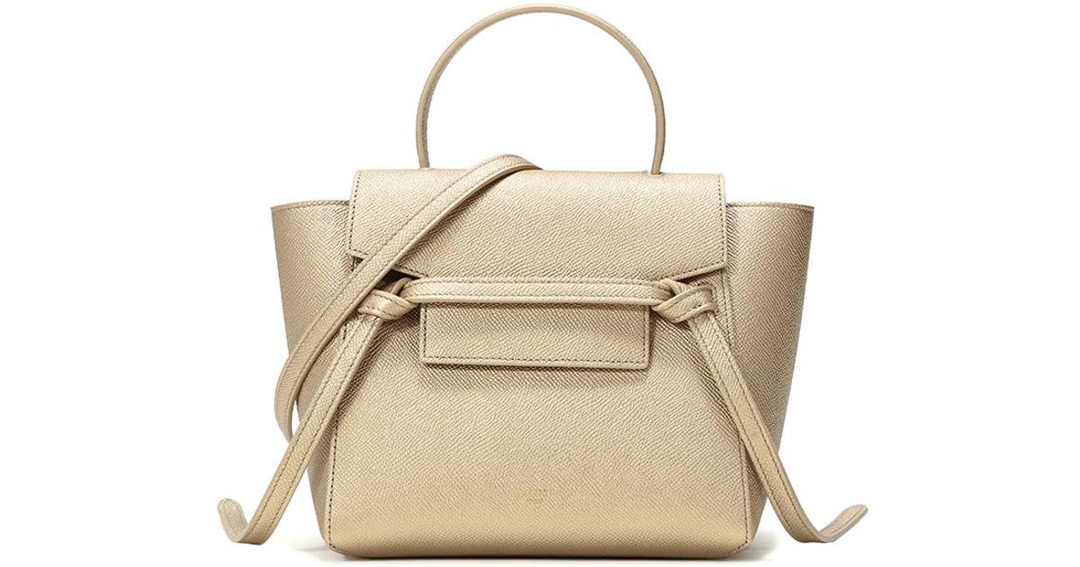 celine nano gold