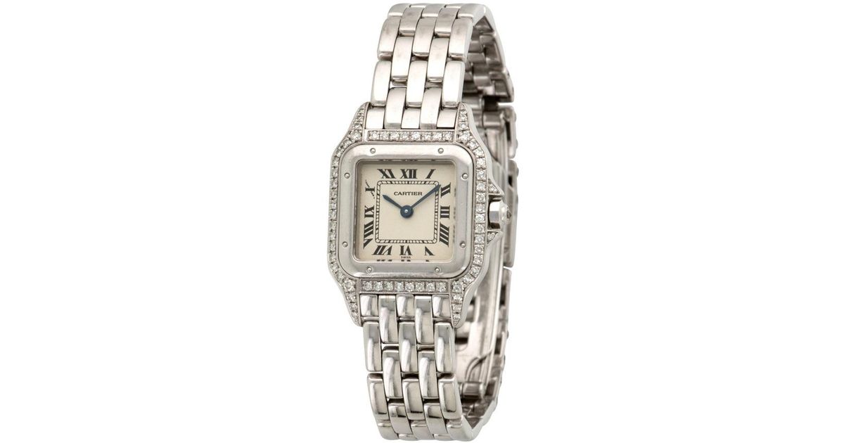 cartier ladies watches pre owned