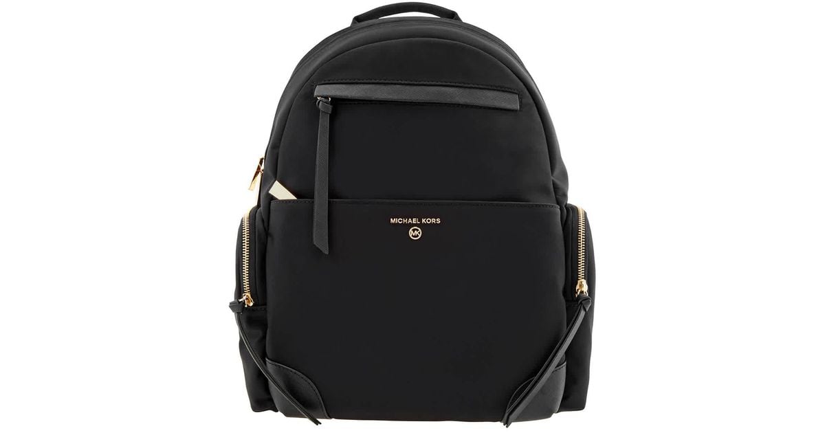 Michael Kors Prescott Large Nylon Gabardine Backpack in Black Lyst