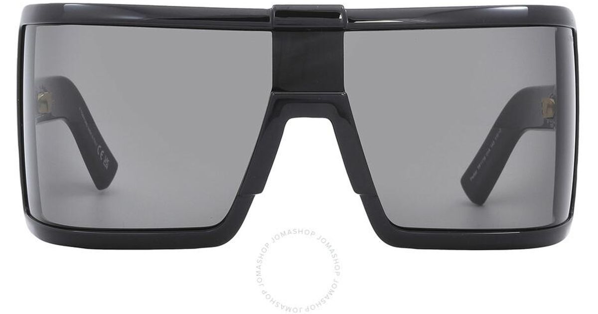 Tom Ford Parker FT1118 01A Shield Sunglasses - Black/Smoke Tom Ford Parker Smoke Shield Ladies Sunglasses FT1118 01A 00  main image 2
