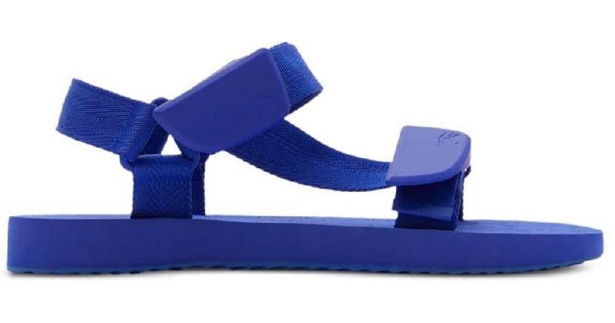 Burberry Trek Sandal, Blue BURBERRY 100% Authentic Trek Minimalist Comfort Sandals Size  main image 2