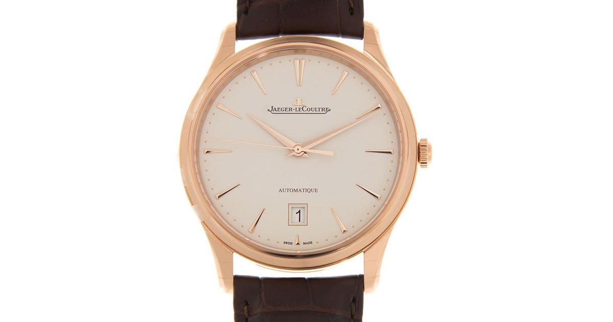 Jaeger-lecoultre Master Ultra Thin Automatic Watch in Metallic for Men ...