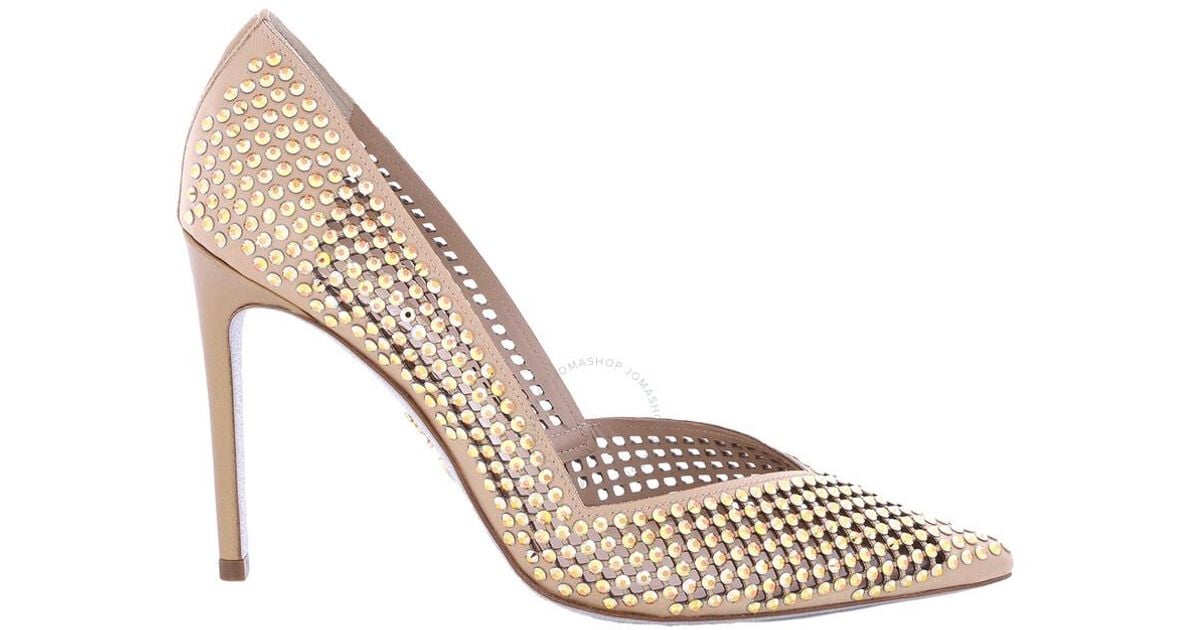 Rene Caovilla Ladies Ginger Crystal Pumps, Brand Size 36 Us in