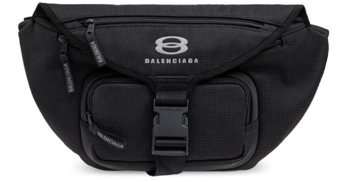 【美品】BALENCIAGA Unity Large Belt Pack BLK Balenciaga Men's Unity Large Nylon Belt Bag | Neiman Marcus
