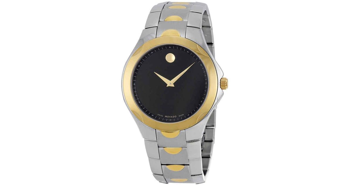 movado luno sport two tone