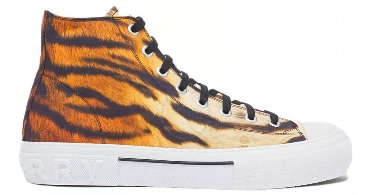 Top Sneakers Burberry Cheetah Shoes Burberry Brown/Black Leopard