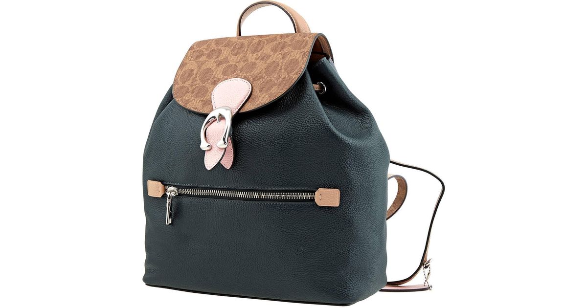 COACH Signature Evie Backpack In Dark in Green Lyst UK