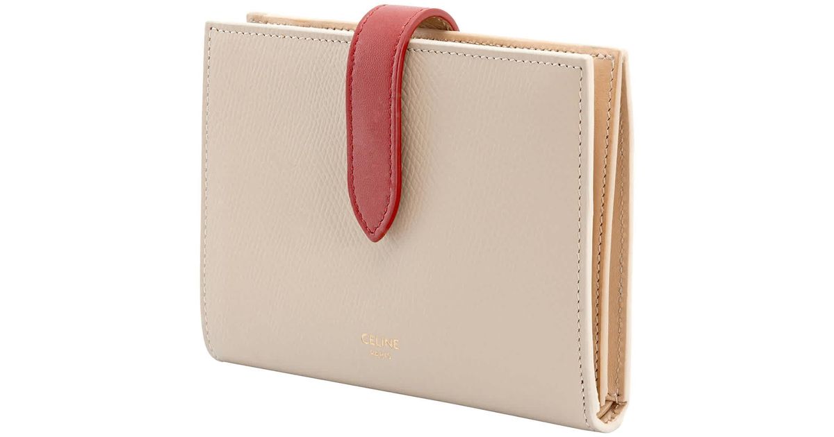 celine strap wallet medium