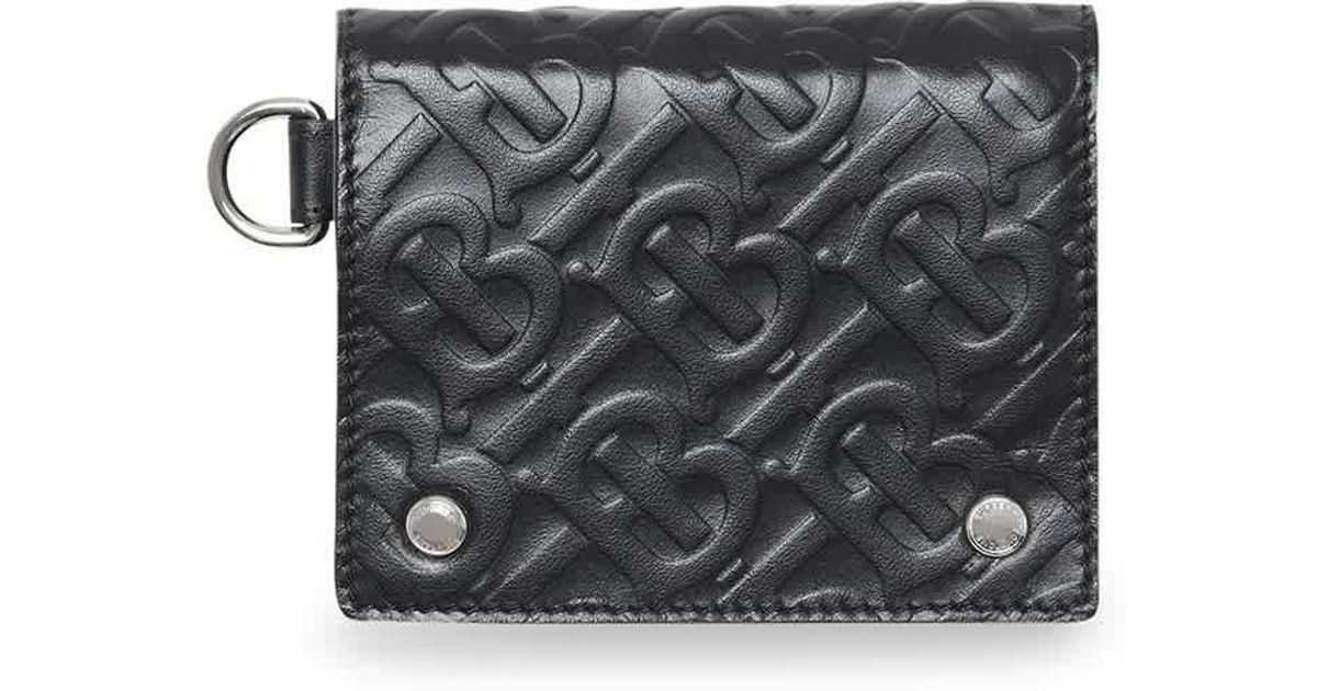burberry tri fold wallet