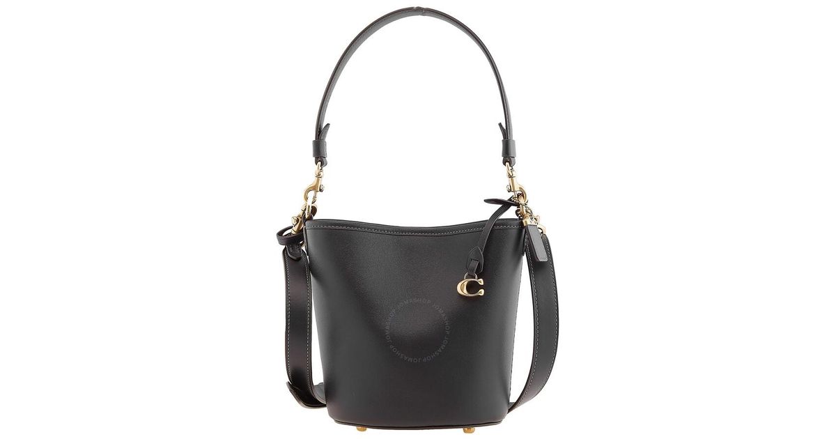 COACH Dakota Bucket Bag 16 in Black | Lyst
