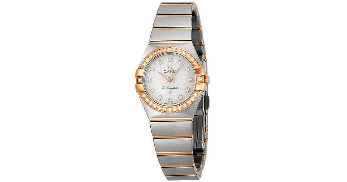 Omega Constellation Mother Of Pearl 