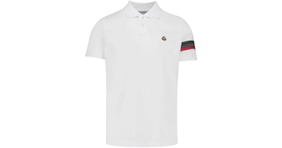 polo shirt with reflective stripes