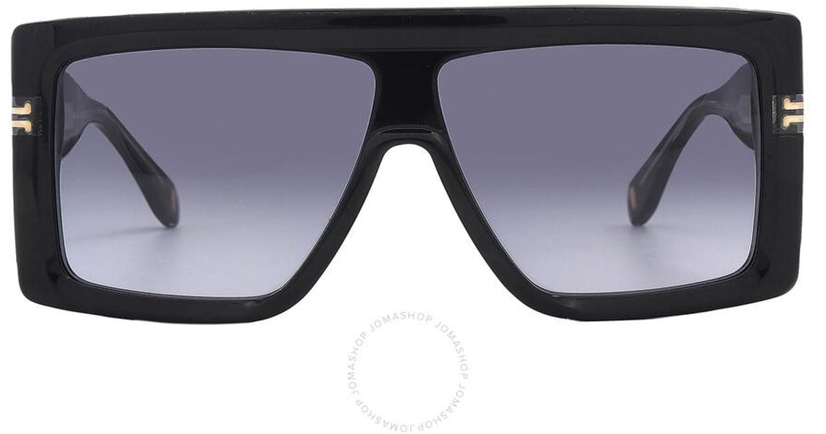 Marc Jacobs Dark Grey Shaded Rectangular Sunglasses Mj 1061
