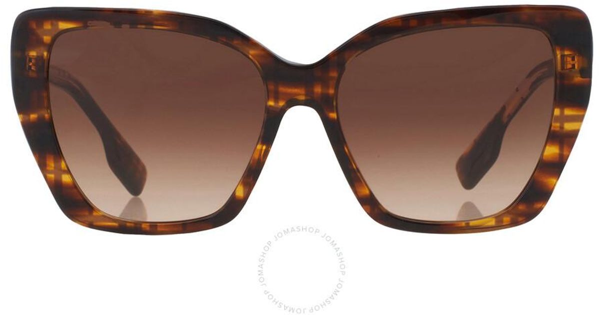 Burberry Tamsin Gradient Butterfly Sunglasses Be4366 398113 55 in 