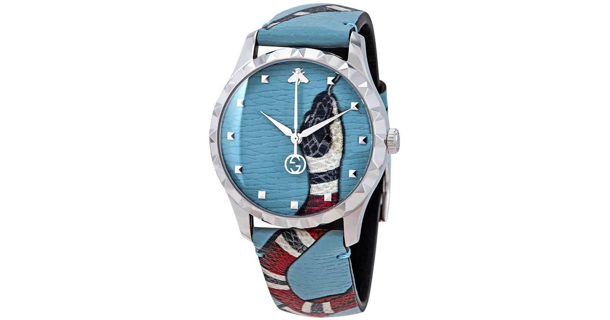 Gucci G-timeless Snake Stainless Steel 