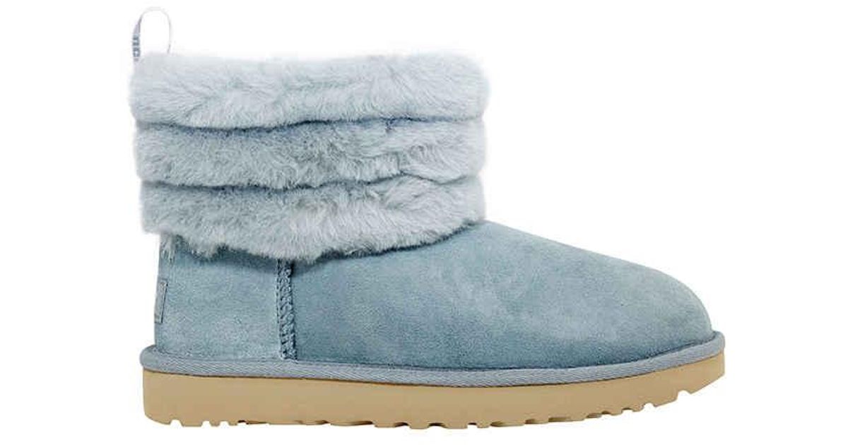 ugg fluff mini quilted noir