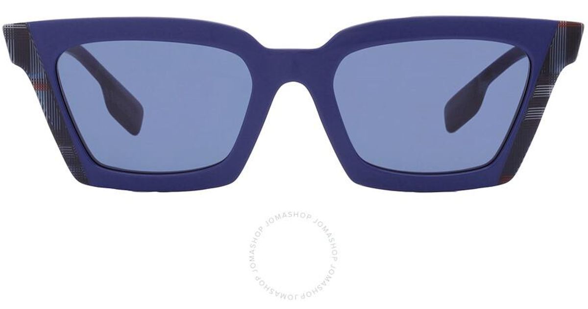 Burberry Briar Dark Blue Square Sunglasses Be4392u 405780 52 | Lyst UK