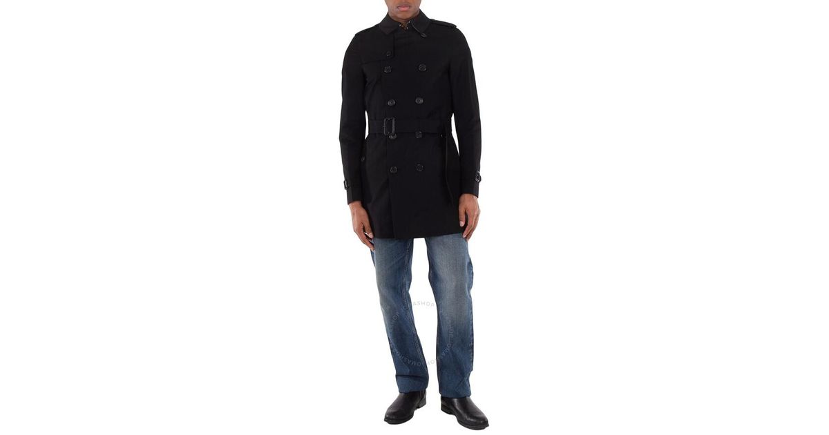 Bur 25 Chelsea Short Coat Black Cotton 220426 main image 1
