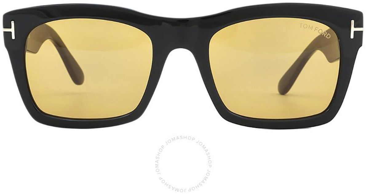 Tom Ford Nico Amber Square Sunglasses Ft1062 01e 56 in Brown for 