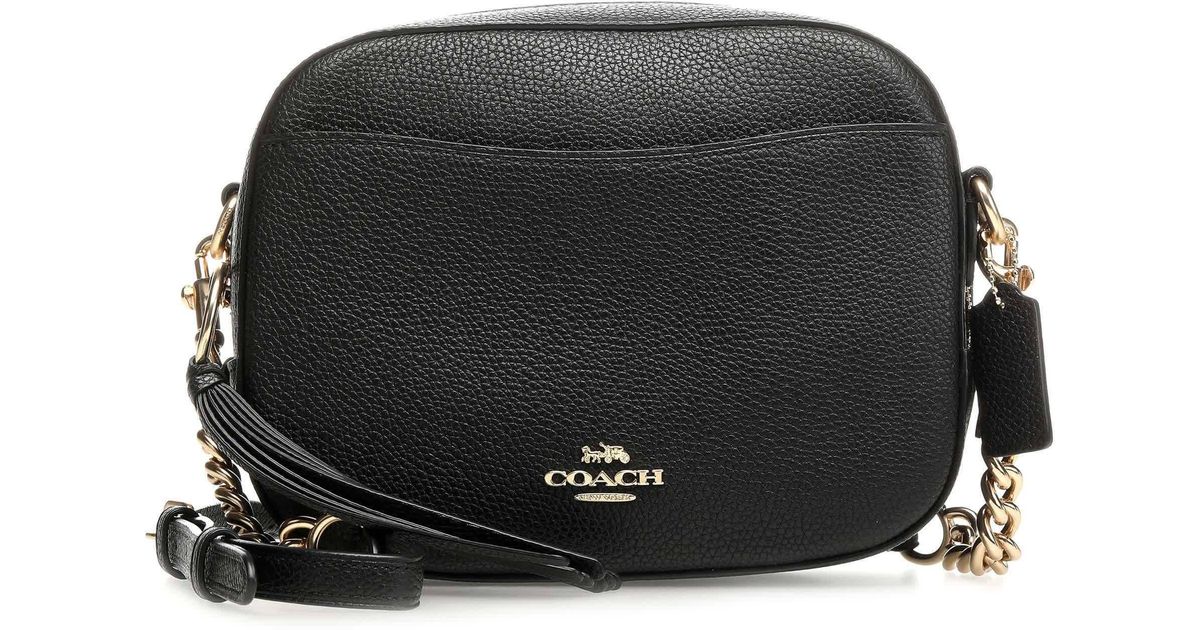 COACH Leather Camera Bag in Black Lyst