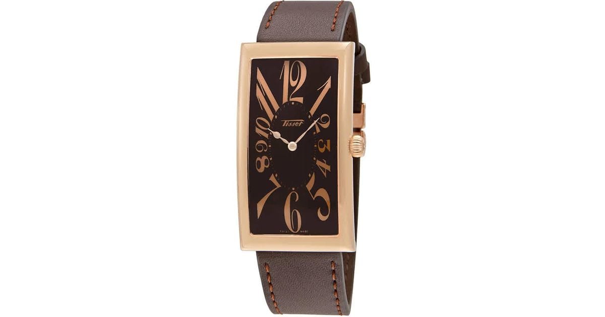 Tissot Leather Heritage Banana 