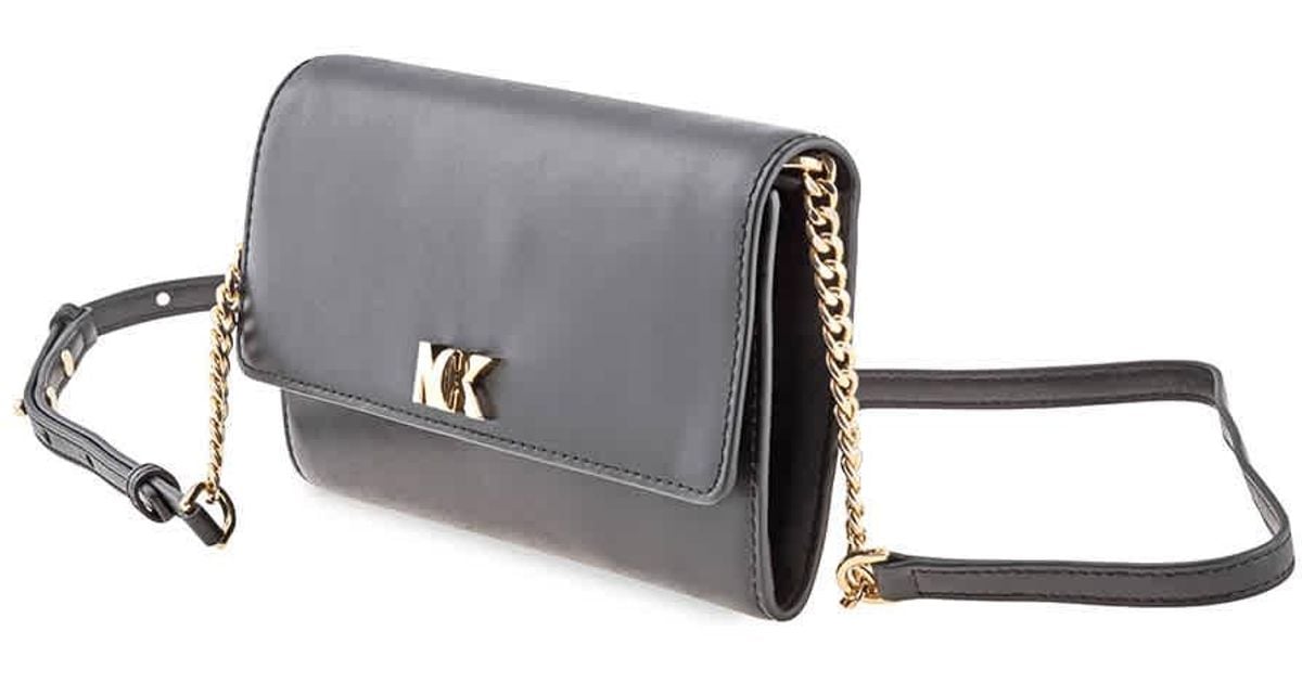 michael kors mott leather clutch