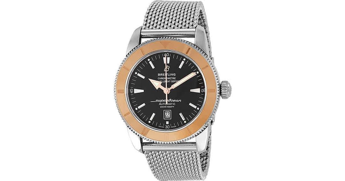 Breitling Superocean Heritage Black Dial 46 Automatic Watch