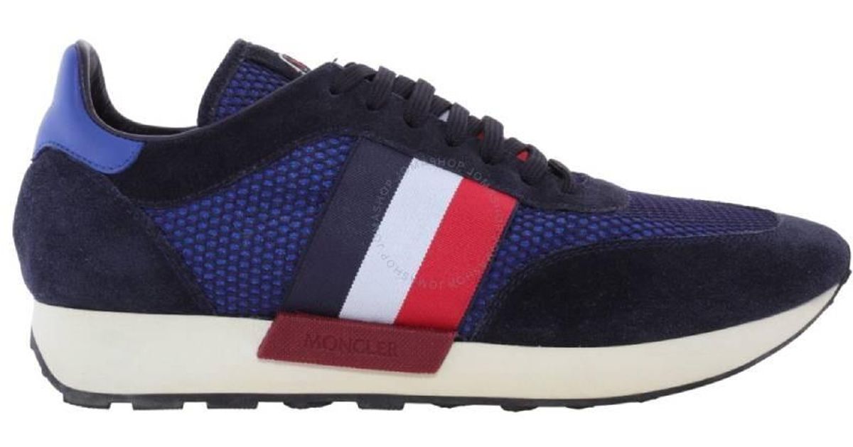 Moncler Horace Sneakers, Brand Size 45 Us in Blue for Men | Lyst
