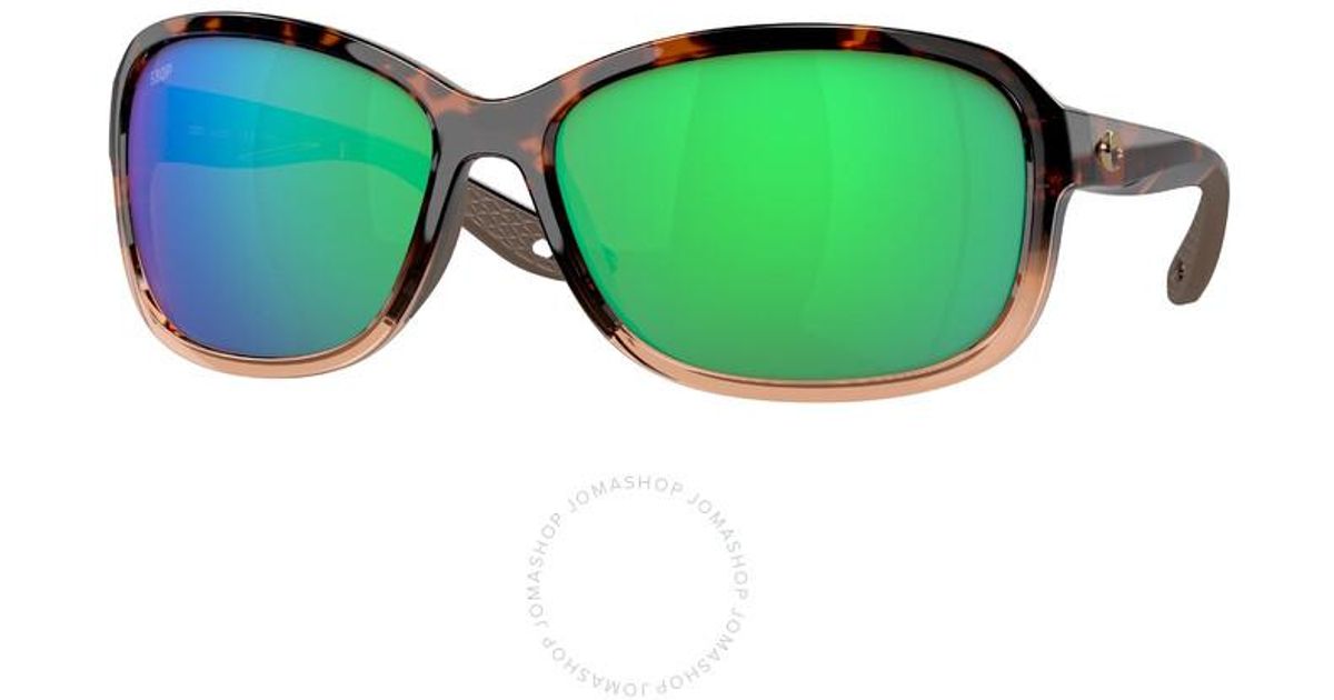 Costa Del Mar Women's Seadrift Rectangular Sunglasses