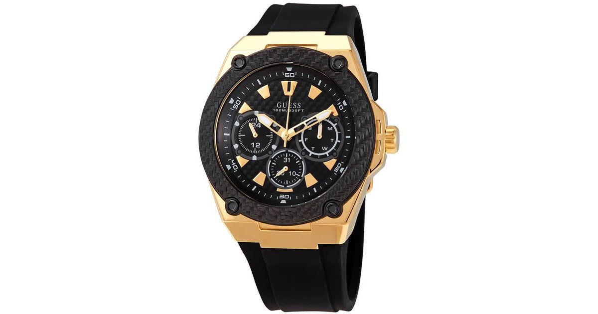 Guess Legacy Quartz Black Dial Mens Watch for Men - Lyst